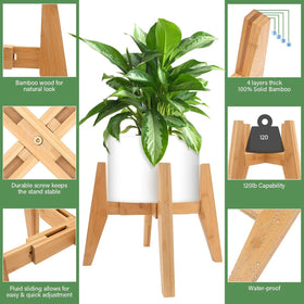 LEIMO KPARTS in living room setup elevates modern plant display.