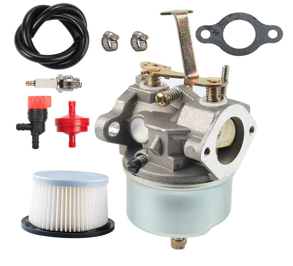 LEIMO KPARTS Tecumseh carburetor 632230 front view, ready for snowblower maintenance.
