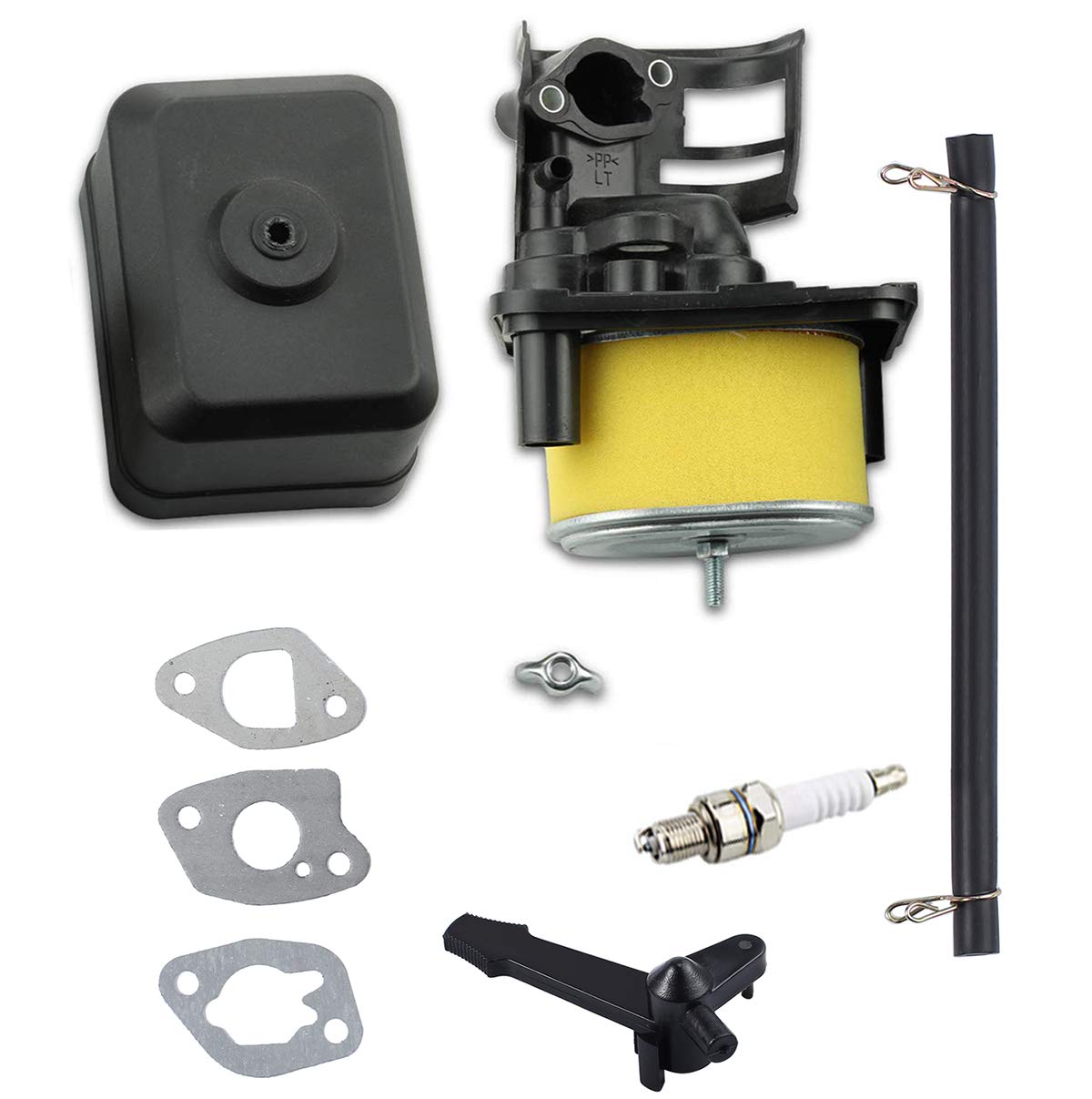 LEIMO KPARTS compatibility label confirms fit with Honda GX-series engines