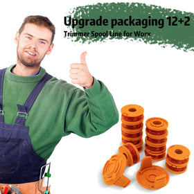 LEIMO KPARTS 11 ft spool length supports efficient trimming sessions
