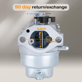 GCV160 carburetor installation view demonstrates ready-to-install hardware for quick setup