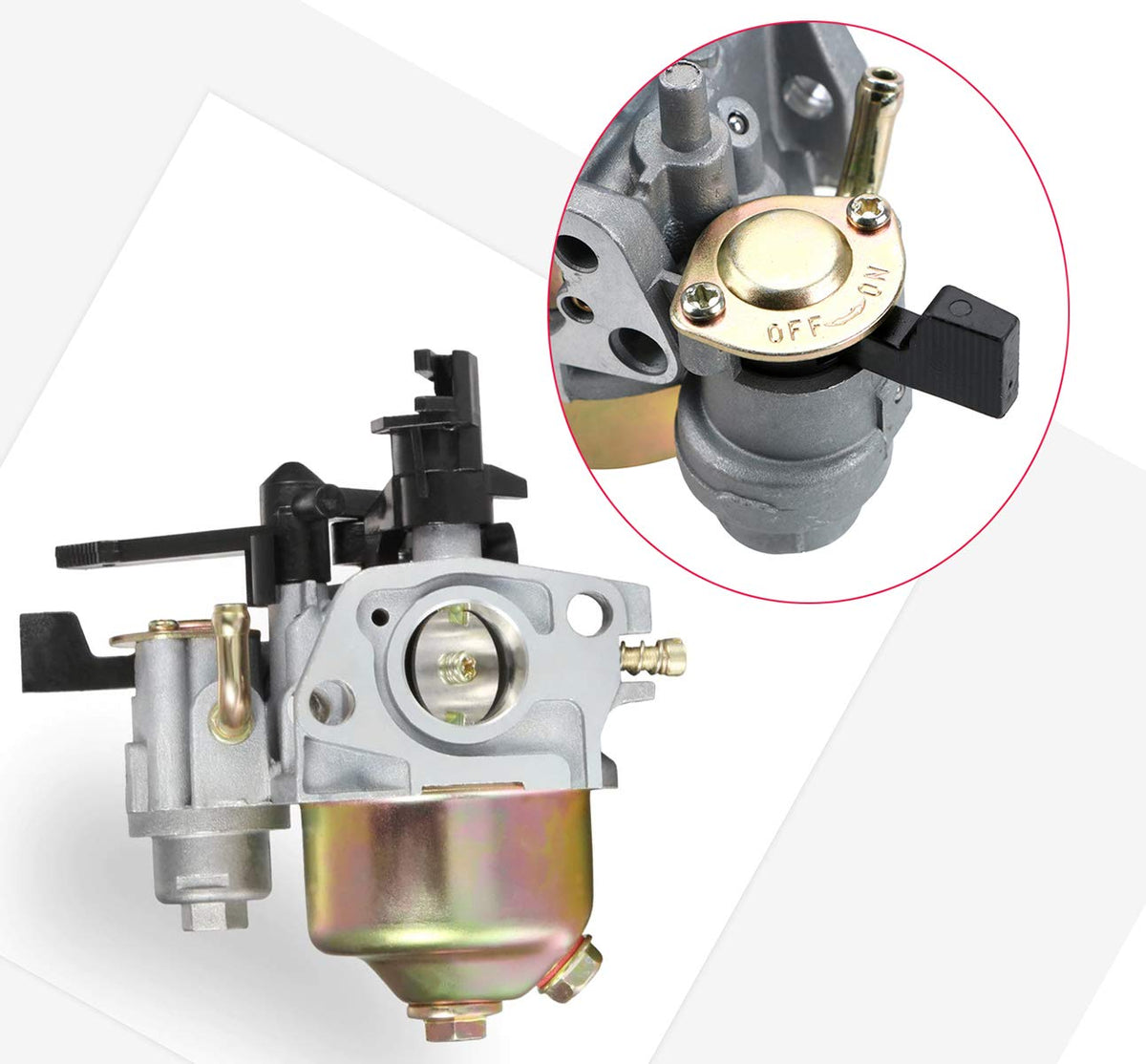 LEIMO KPARTS spark plug included for consistent combustion