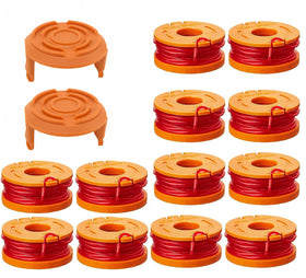 LEIMO KPARTS trimmer spool line for Worx compatibility delivers durable edging