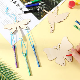 Leinuosen DIY wind chime assembly offers family crafting fun