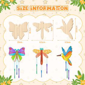 Leinuosen dragonfly wind chime kit adds whimsical summer vibes to patios