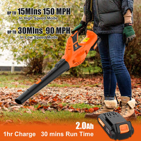 Leisch Life blower compact for small areas like porches and decks.