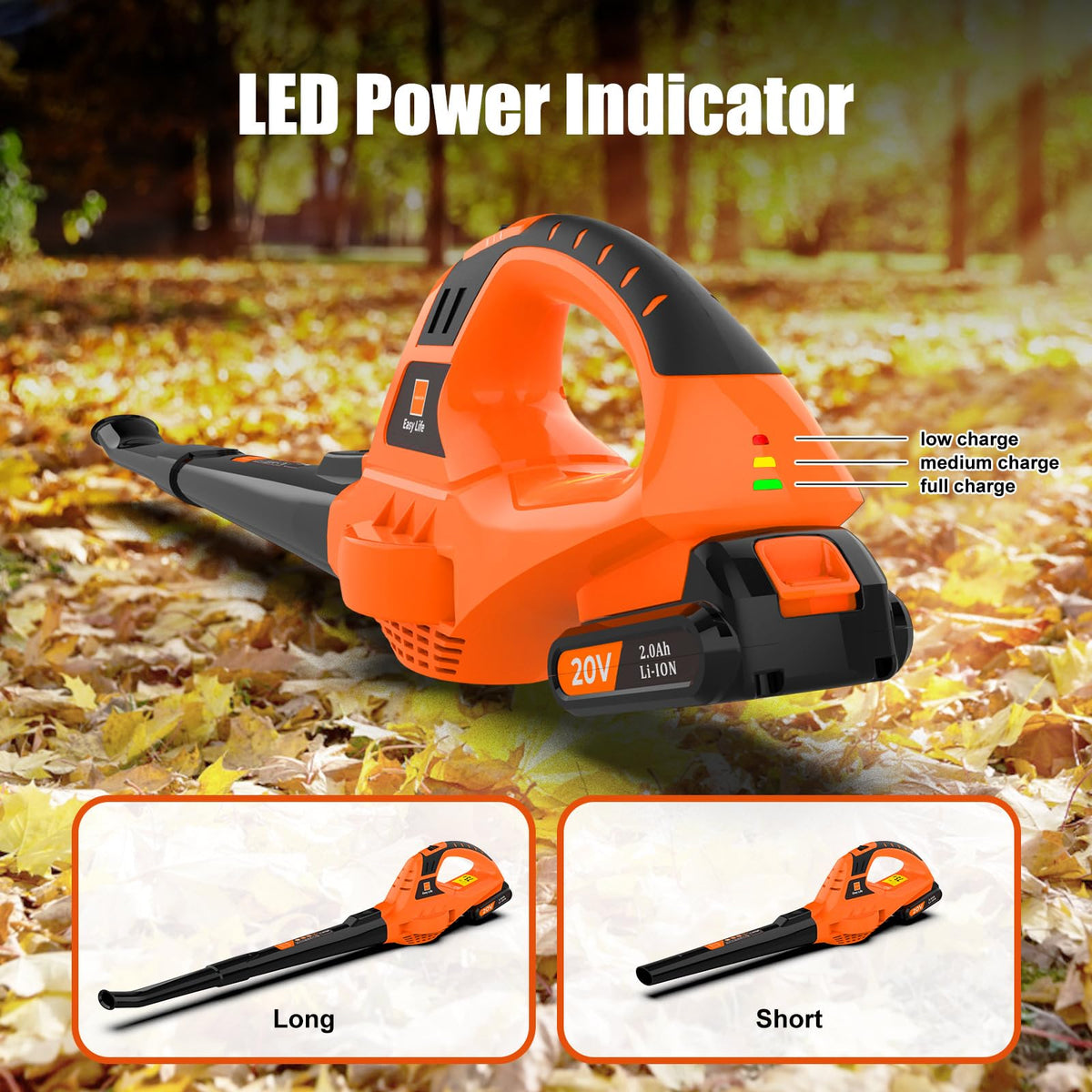 Leisch Life lightweight model feels under four pounds for easy use.
