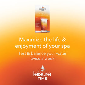 Leisure Time 45006A 50-strip bottle for ongoing spa maintenance