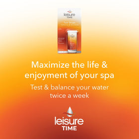 Leisure Time Balanced Water granules dissolve fast, aiding pH adjustment.