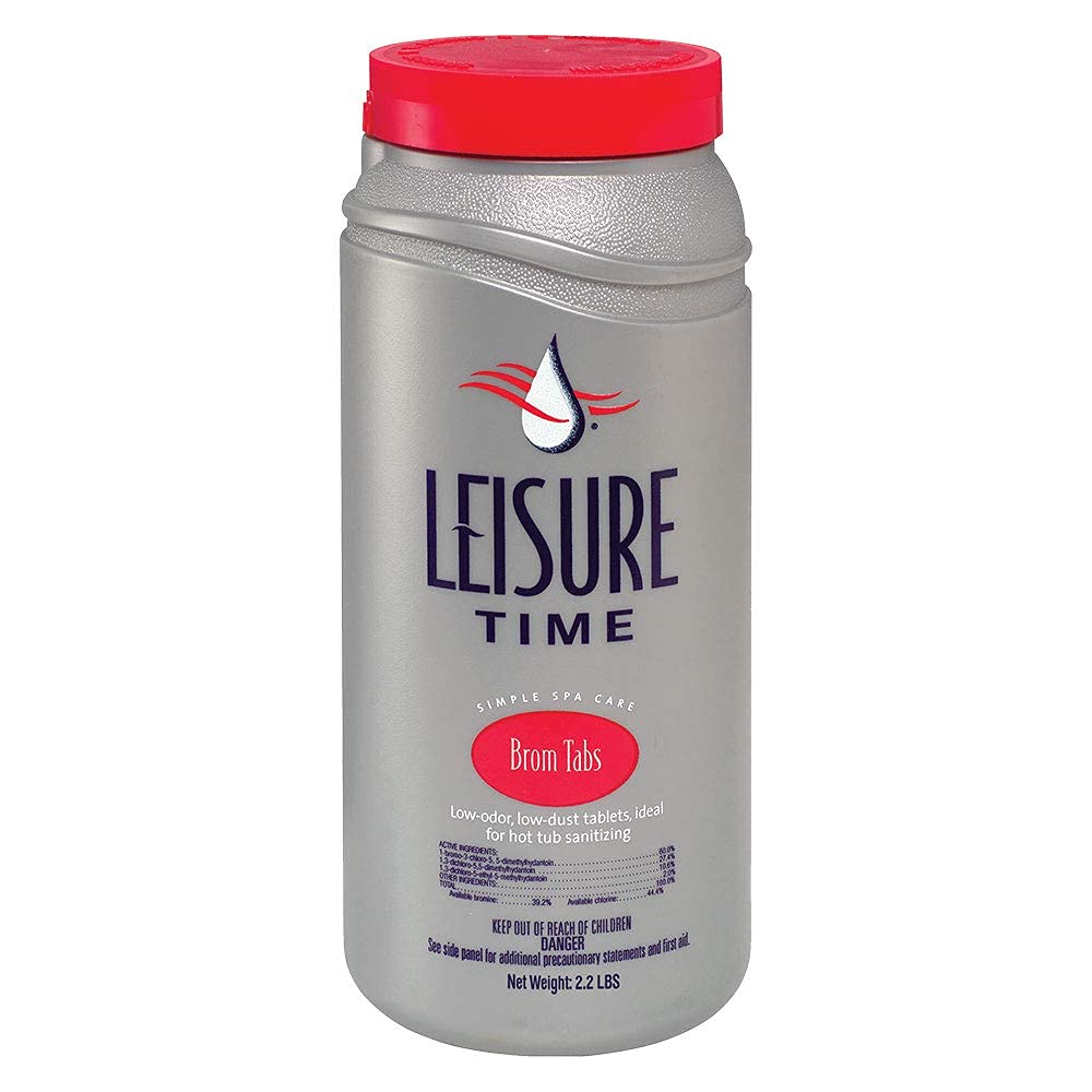 Leisure Time Brom Tabs bromine tablets for spa water sanitation with low odor
