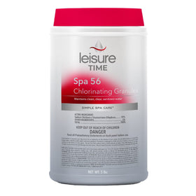Leisure Time E5 Spa 56 granules bucket for ready hot tub sanitization.