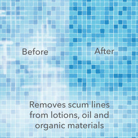 LEISURE TIME enzyme pour action demonstrates easy weekly maintenance for clean spa water.