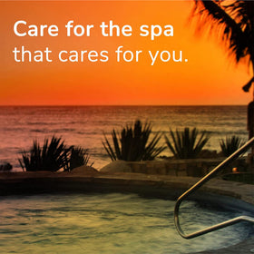 Leisure Time Spa 56 granules quick-dissolve formula aids easy maintenance.