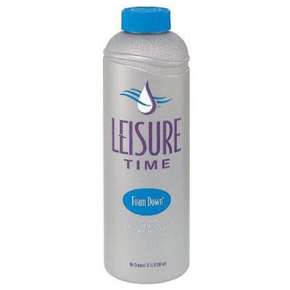 Leisure Time Spa HQ Balance Foam Down bottle reduces spa foaming and clarifies water