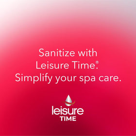 Leisure Time spa water image shows clear, inviting water for enjoyment.