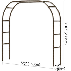 LeJoy Garden wedding-backdrop arch provides a charming setup for ceremonies and photos.