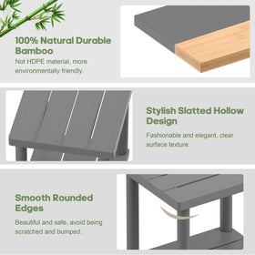 LEJANEOYE two-tier storage design maximizes surface space