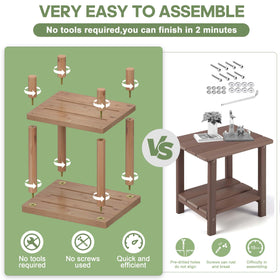 LEJANEOYE easy-assembly design lets you set up in minutes.