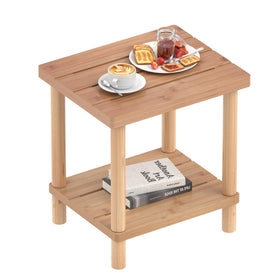 LEJANEOYE outdoor side table top 16x13 inches; ideal for steady drinks and decor.