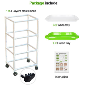 LeJoy Garden soil-free sprouting promotes healthy greens for salads and sandwiches.