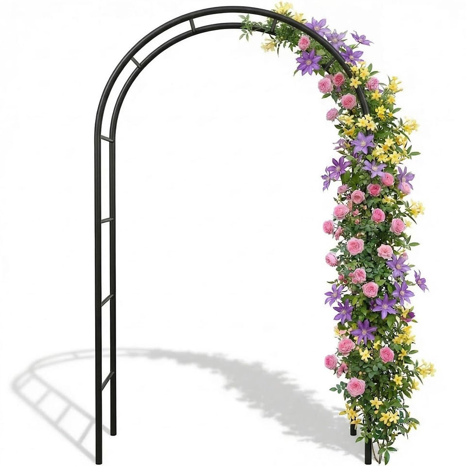 LeJoy Garden thickened arch frame with 16mm tubes for durable outdoor display
