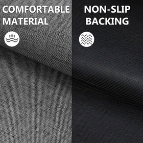 LEKEEPGO grey dirt trap mat for indoor entrances keeps floors clean.
