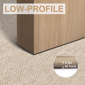 LEKEEPGO door mat front-door entryway supports dirt scraping and protection