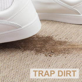 LEKEEPGO door mat washable design highlights easy cleaning
