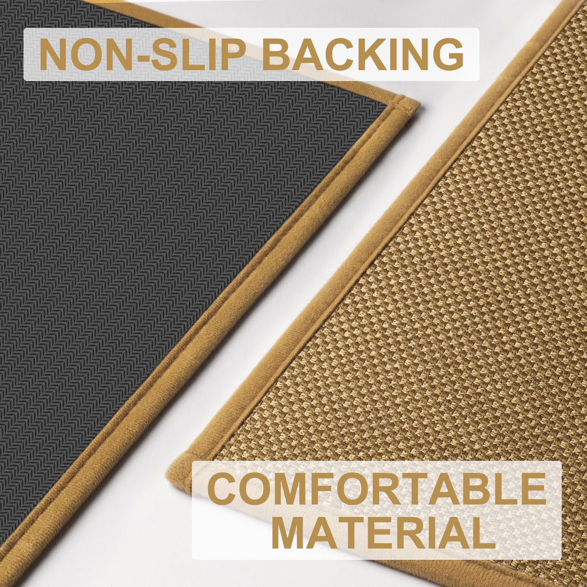 LEKEEPGO door mat close-up showing moisture and dirt absorption