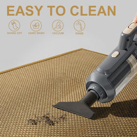 LEKEEPGO door mat being cleaned to show easy maintenance