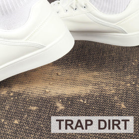 LEKEEPGO door mat easy-clean design simplifies maintenance.
