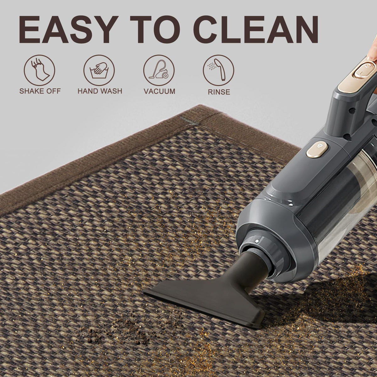 LEKEEPGO door mat entryway-kitchen placement protects high-traffic zones.