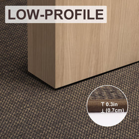 LEKEEPGO door mat rain and mud resistant for tidy entrances.