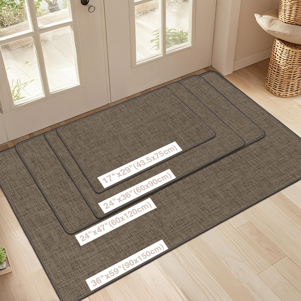 Close-up of LEKEEPGO texture highlighting woven details and modern indoor style