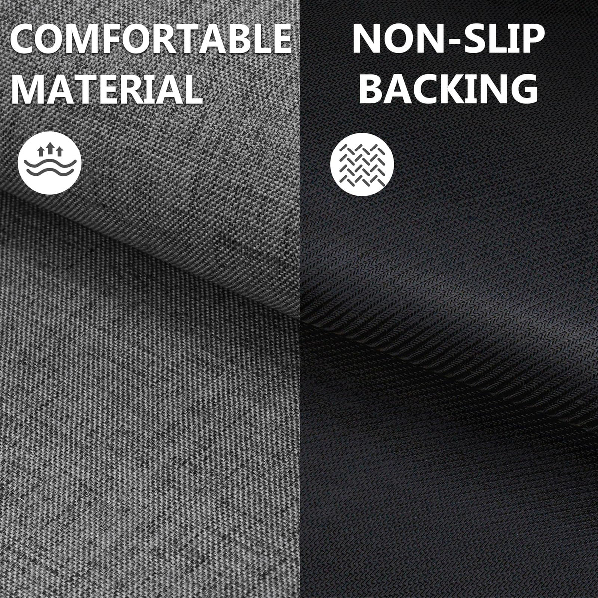 LEKEEPGO woven surface adds style to any entryway and cleans shoes.