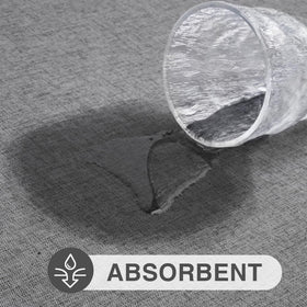 LEKEEPGO non-slip doormat helps keep floors clean by scraping dirt.
