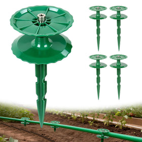 LEMEWEL garden hose guide stake 10 inch in green keeps borders tidy.