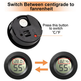 LemonBest humidity accuracy 5 percent RH supports steady greenhouse or kitchen climate.