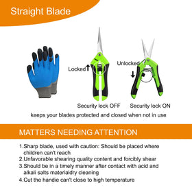 Lengnoyp gardening gloves soft cotton offer dirt protection.