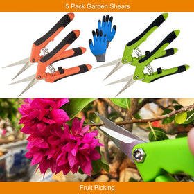 Lengnoyp pruning shears comfortable handle designed for firm grip.