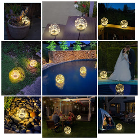 LENONE 6.5-inch decor balls work as stylish pool accents or table centerpieces.