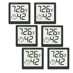 LEOALF Mini Humidity Meter Pack front view for quick room readings