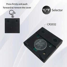 LEOALF Mini Humidity Meter Pack in nursery for climate awareness