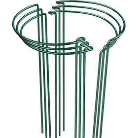 LEOBRO 24in plant stakes pack six supporting tall plants