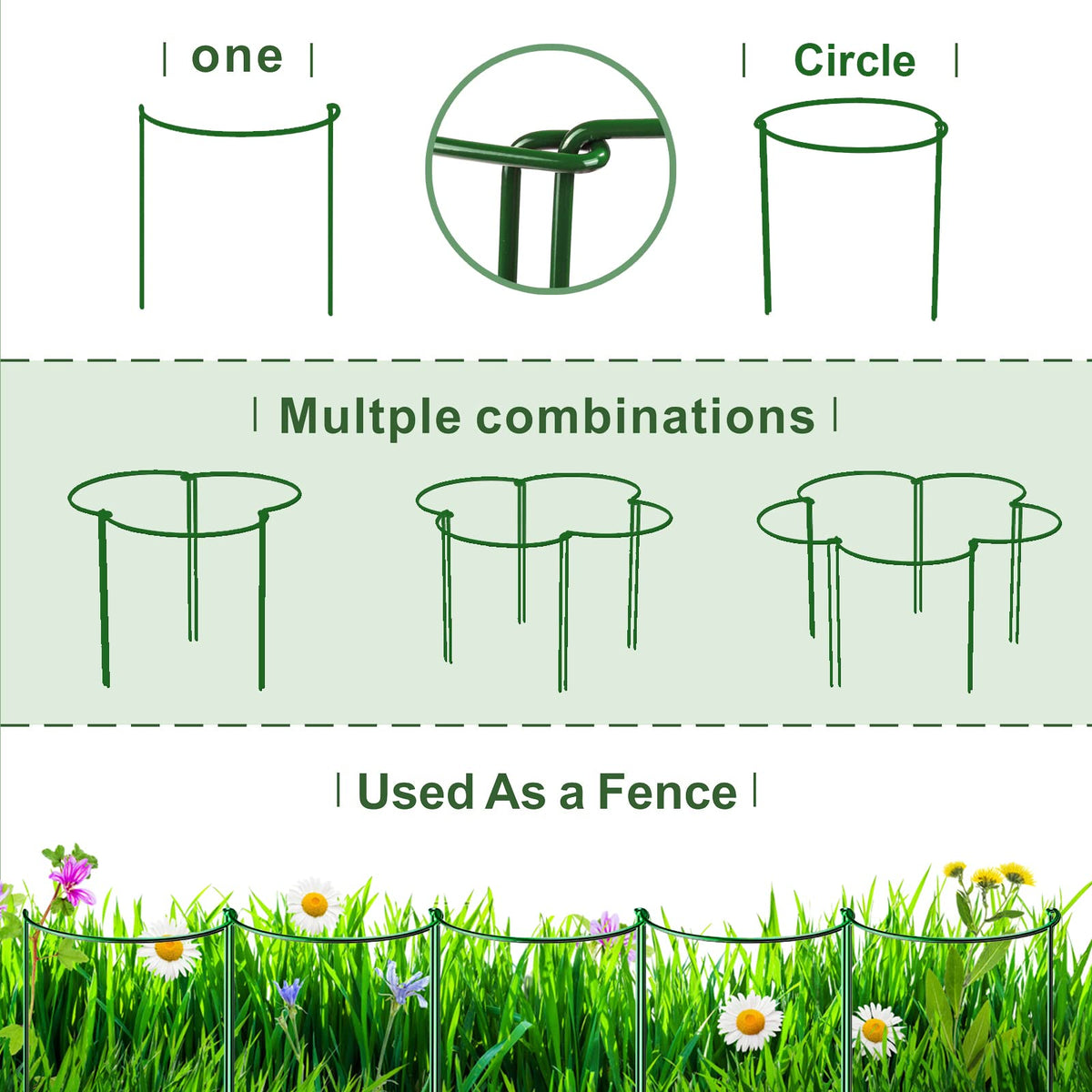 LEOBRO border and path support keeps garden edges tidy