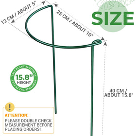 LEOBRO peony cage support blends with greenery for neat shaping