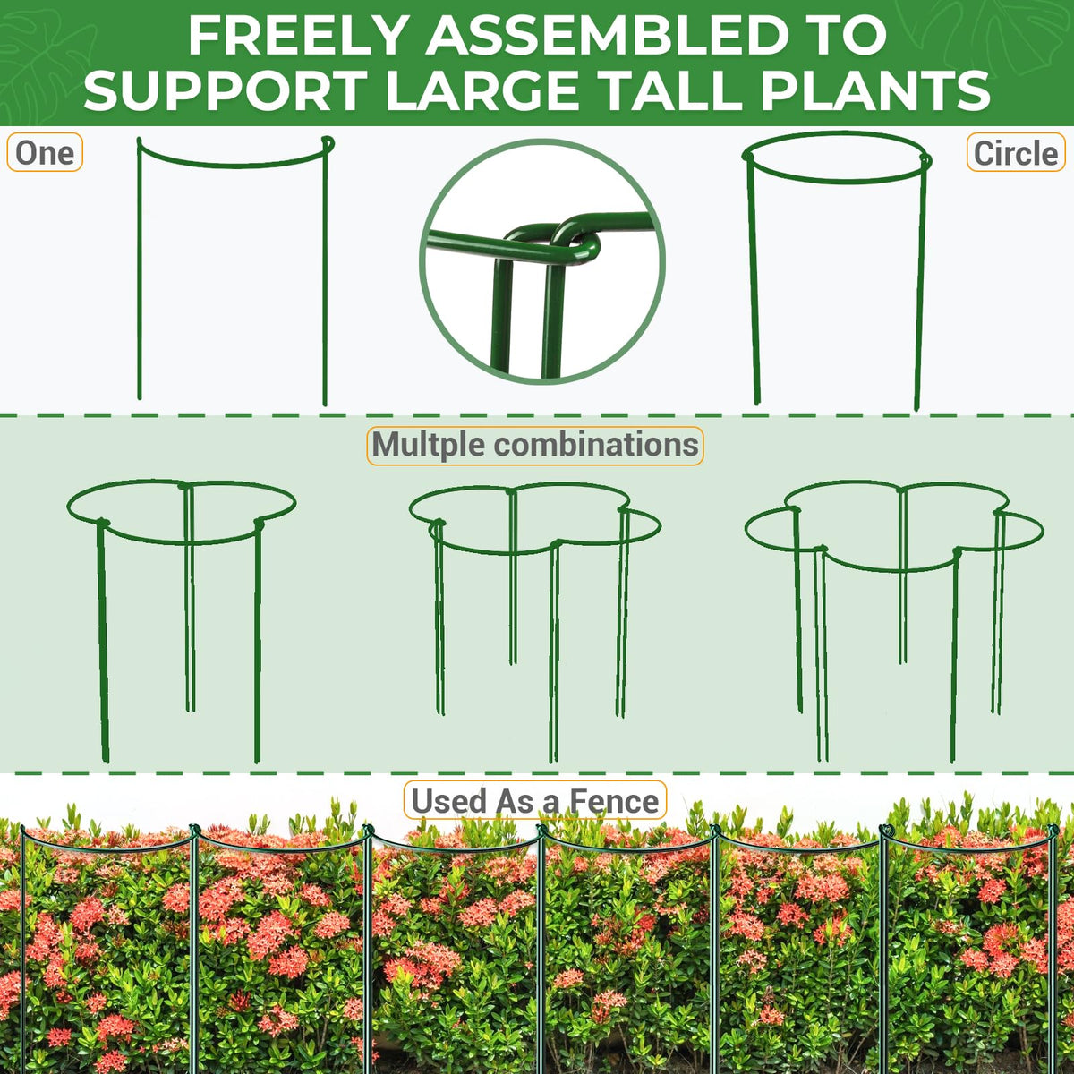 LEOBRO stackable stakes simplify seasonal storage