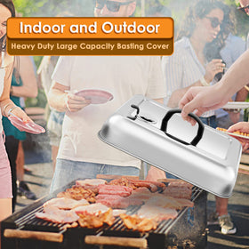 Leonyo heavy-duty dome suitable for both indoor and outdoor grilling