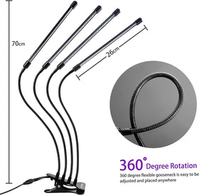 LEOTER Grow Light aviation-grade heat sink keeps operation cool