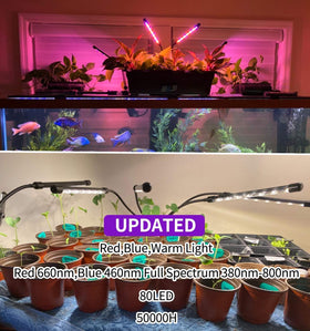 LEOTER Grow Light timer function enables hands-free daily lighting cycles